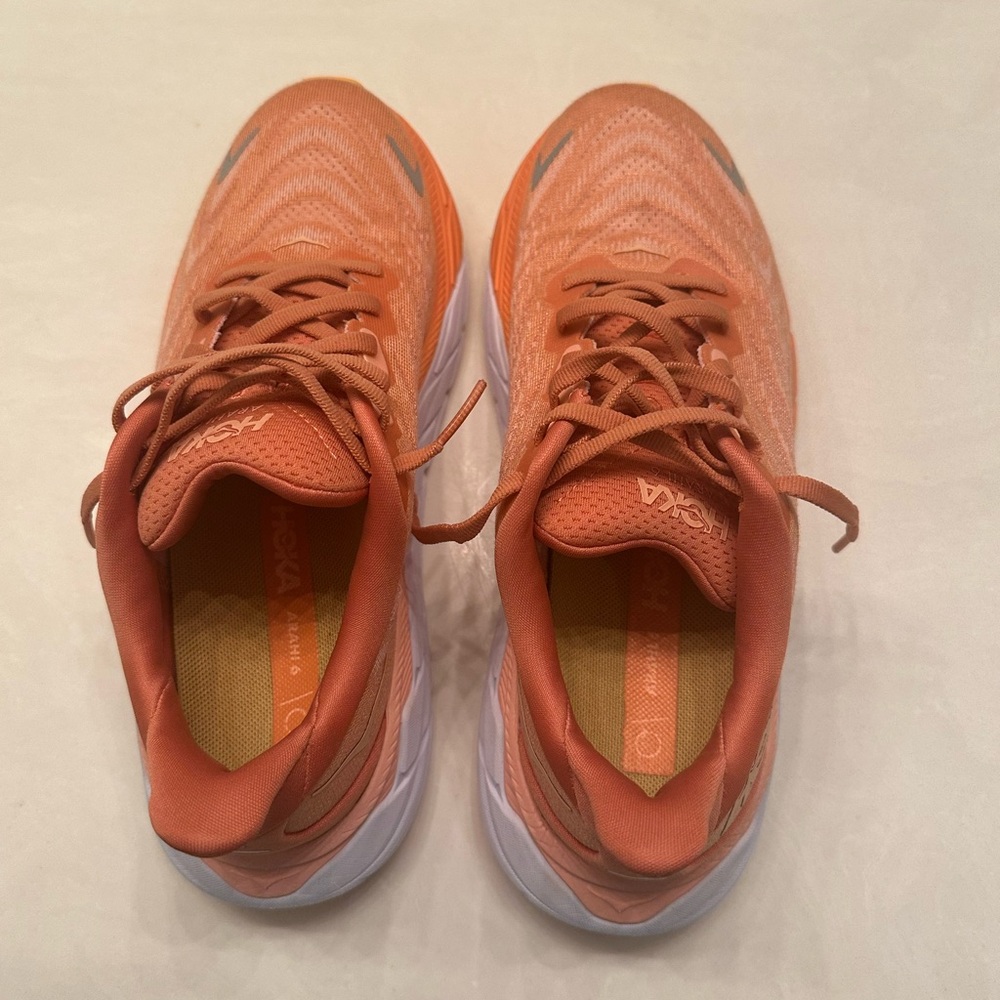 Hoka Women's Orange Running Shoes